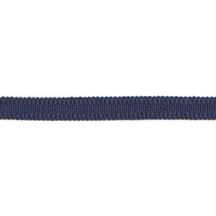 Versailles 9/16" Raised Edge Gimp Navy by Europatex Designer Fabric Versailles 100% Rayon 0.56 inches - Swanky Fabrics -