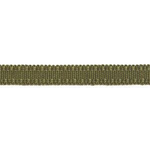 Versailles 9/16" Raised Edge Gimp Olive by Europatex Fabric