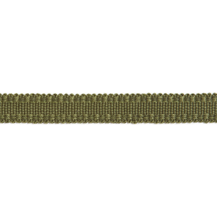 Versailles 9/16" Raised Edge Gimp Olive by Europatex Fabric Versailles 100% Rayon 0.56 inches - Fabric Carolina -