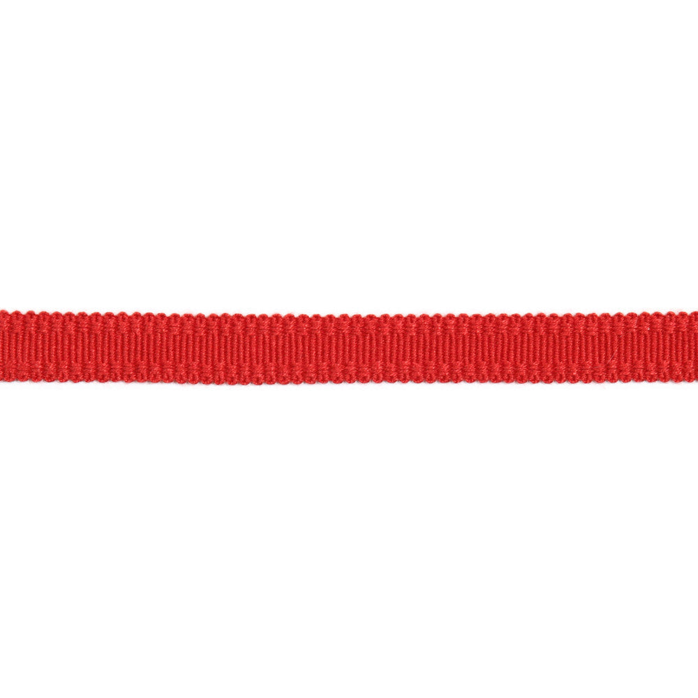 Versailles 9/16" Raised Edge Gimp Red by Europatex Fabric Versailles 100% Rayon 0.56 inches - Fabric Carolina -
