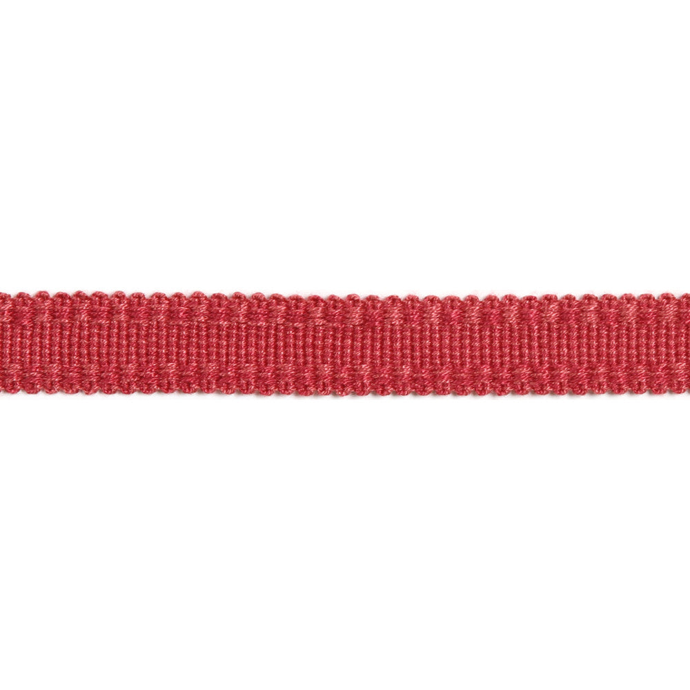 Versailles 9/16" Raised Edge Gimp Rouge by Europatex Designer Fabric Versailles 100% Rayon 0.56 inches - Swanky Fabrics -