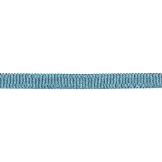 Versailles 9/16" Raised Edge Gimp - Teal by Europatex Fabric Versailles 100% Rayon China See Sample Horizontal: N/A and Vertical: N/A 0.56 inches  - Fabric Carolina -