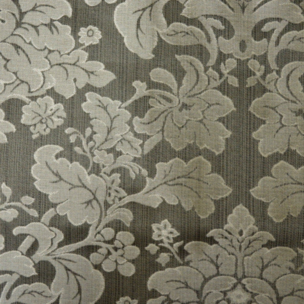 Renaissance B Black & White by Europatex Fabric Renaissance 100% Polyester 15.19" H, 15.33" V 57.00 inches - Fabric Carolina -