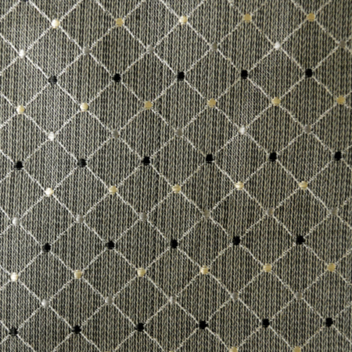 Renaissance F Black & White 110'' by Europatex Fabric Renaissance 100% Polyester 0.75" H, 1.94" V 110.00 inches - Fabric Carolina -