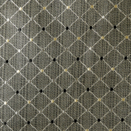 Renaissance F - Black/White by Europatex Fabric Renaissance 100% Polyester China See Sample Horizontal: N/A and Vertical: N/A 57.00 inches  - Fabric Carolina -