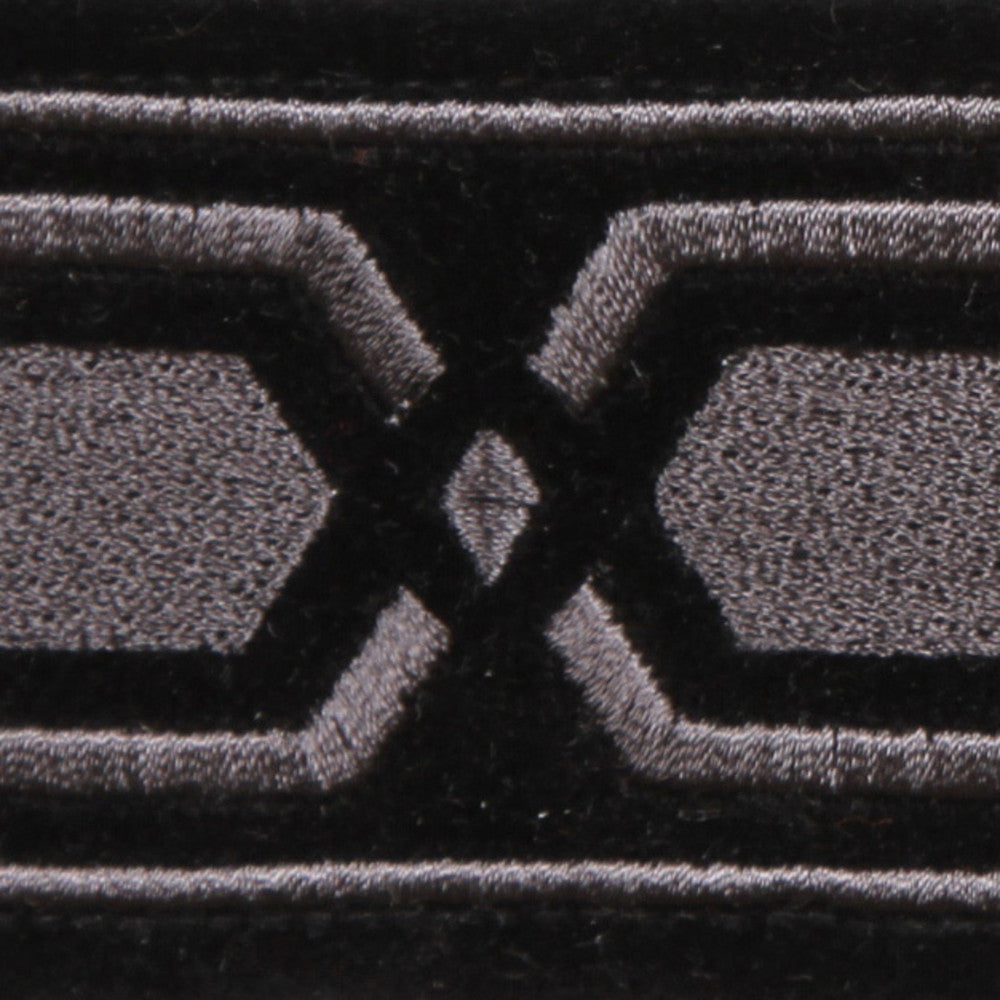 Roman Key Black by Europatex Fabric Roman Key 100 % Polyester 2.00" 2.00 inches - Fabric Carolina -