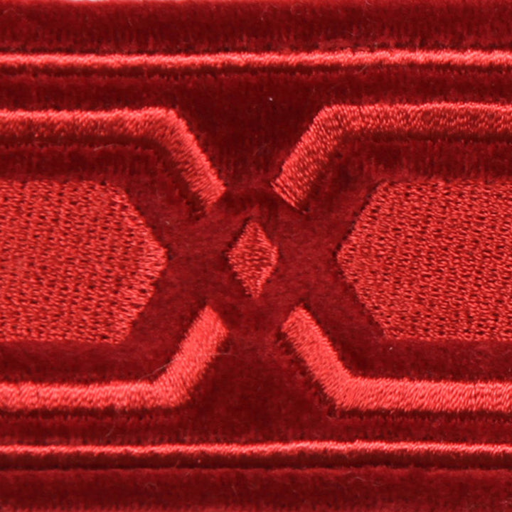 Roman Key Cherry by Europatex Fabric Roman Key 100 % Polyester 2.00" 2.00 inches - Fabric Carolina -