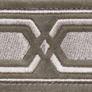 Roman Key Khaki by Europatex Fabric