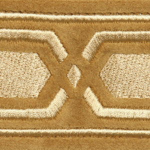 Roman Key Saffron by Europatex Fabric