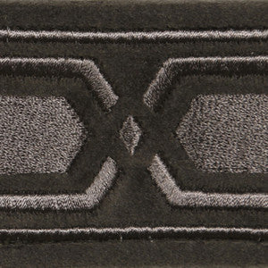 Roman Key Slate by Europatex Fabric