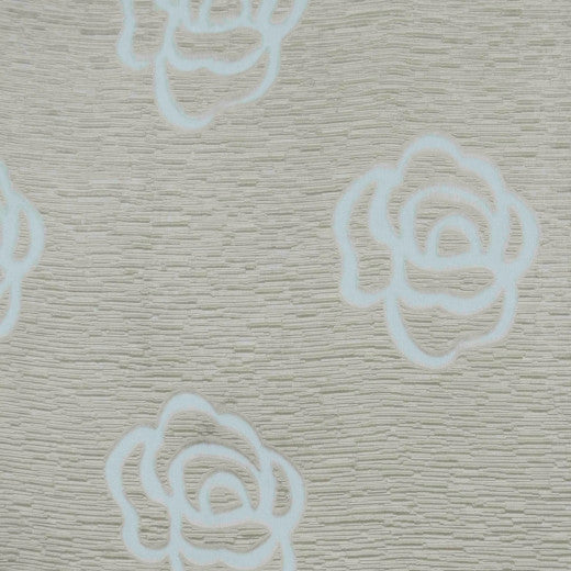 Rose (XL3166) Cream by Europatex Fabric Rose Collection 100% Polyester China See Sample Horizontal: N/A and Vertical: N/A 110.00 inches  - Fabric Carolina -