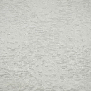 Rose (XL3166) White by Europatex Fabric