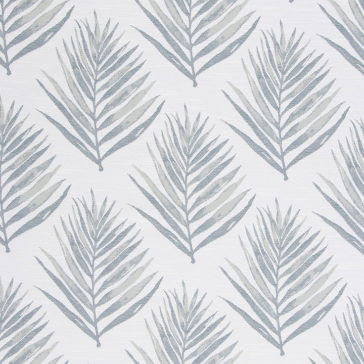 Royal Palm Iceberg by Bella-Dura Fabric  100% HIGH UV POLYESTER USA 100,000 H: 14" V: 13.25" 56"  - Fabric Carolina -