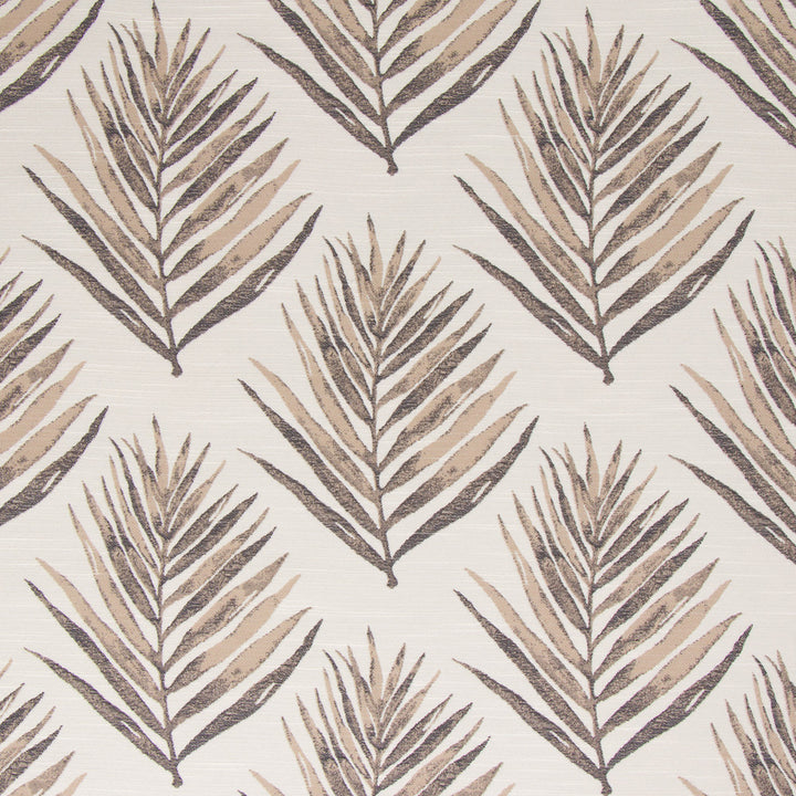 Royal Palm Umber by Bella-Dura Fabric  100% HIGH UV POLYESTER USA 100,000 H: 14" V: 13.25" 56"  - Fabric Carolina -