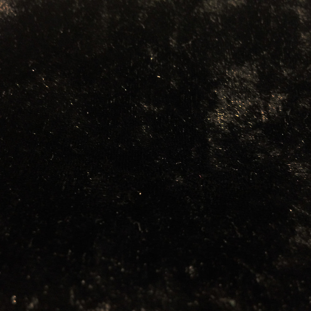 Rumple Black by Europatex Designer Fabric Rumple 100% Polyester 0.00" 57.00 inches - Swanky Fabrics -