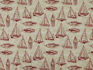 S-Rum Runner Red 31 by Covington Fabric