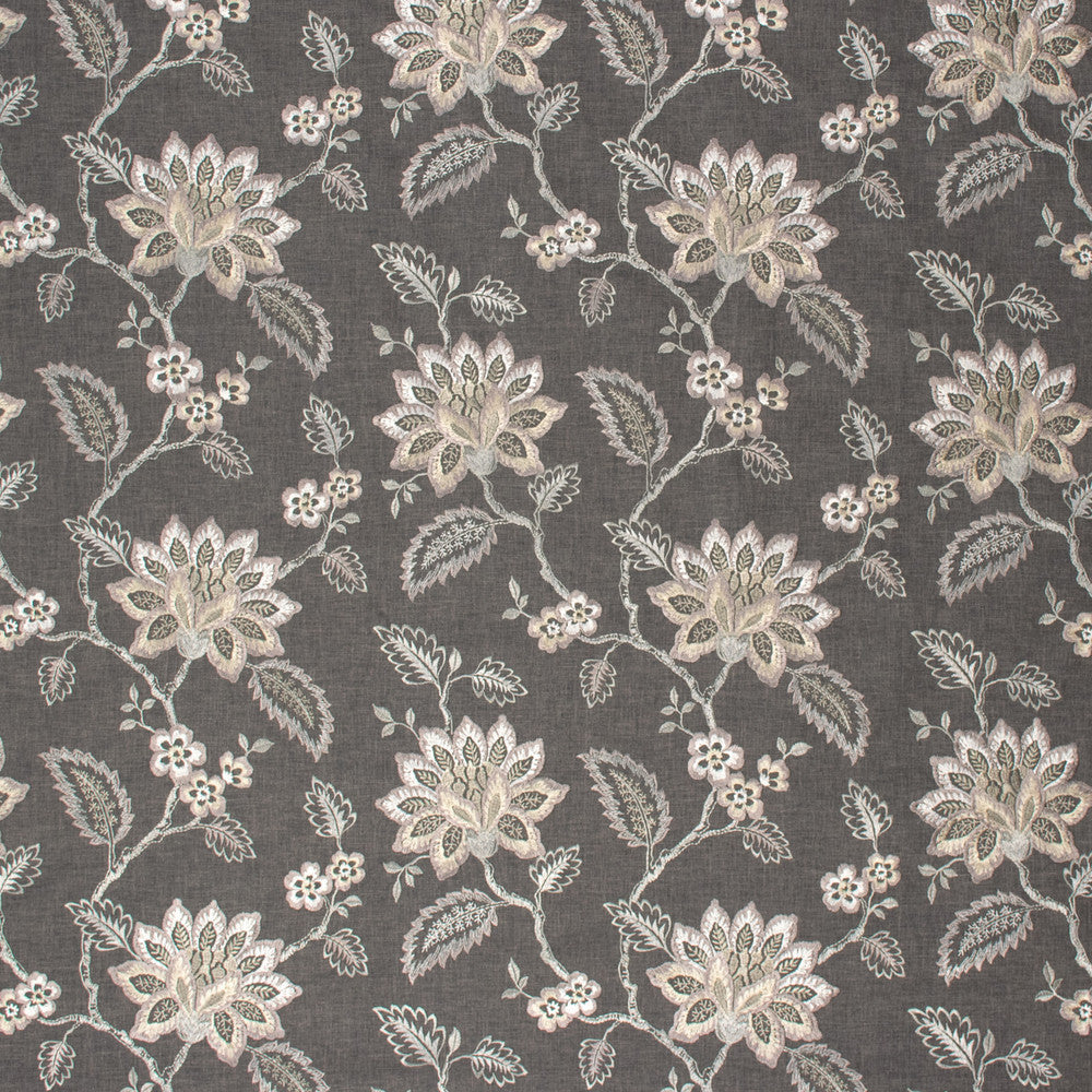 S1150 Heather by Greenhouse Fabric 52% Polyester, 48% Cotton With 100% Rayon Embroidery India 9,000 double rubs </p><p>Repeat: 17.75" H, 12.5" V 54" - Fabric Carolina -