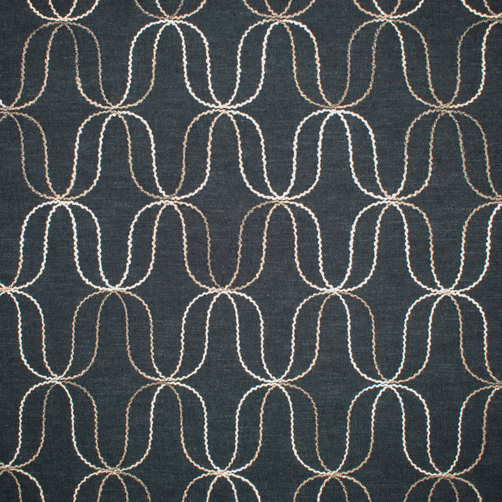S1155 Onyx by Greenhouse Fabric S04: Paris Greys 76% Polyester, 24% Cotton With 100% Polyester Embroidery India 9,000 double rubs </p><p>Repeat: 2.75" H, 4.75" V 54" - Fabric Carolina -