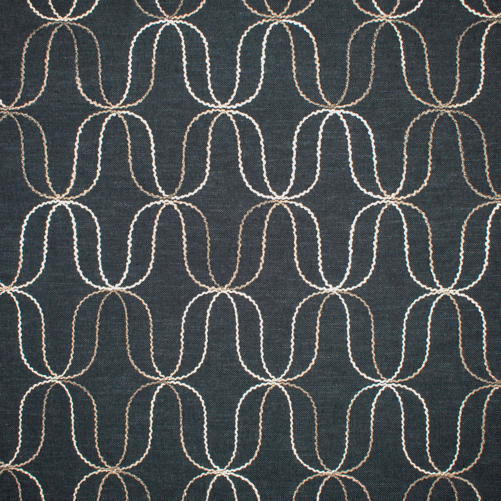 S1155 Onyx by Greenhouse Fabric S04: Paris Greys 76% Polyester, 24% Cotton With 100% Polyester Embroidery India 9,000 double rubs </p><p>Repeat: 2.75" H, 4.75" V 54" - Fabric Carolina -