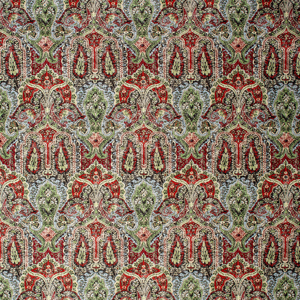 S1176 Crimson by Greenhouse Fabric 89% Cotton, 11% Rayon USA 15,000 double rubs </p><p>Repeat: 6.75" H, 27" V 54" - Fabric Carolina -
