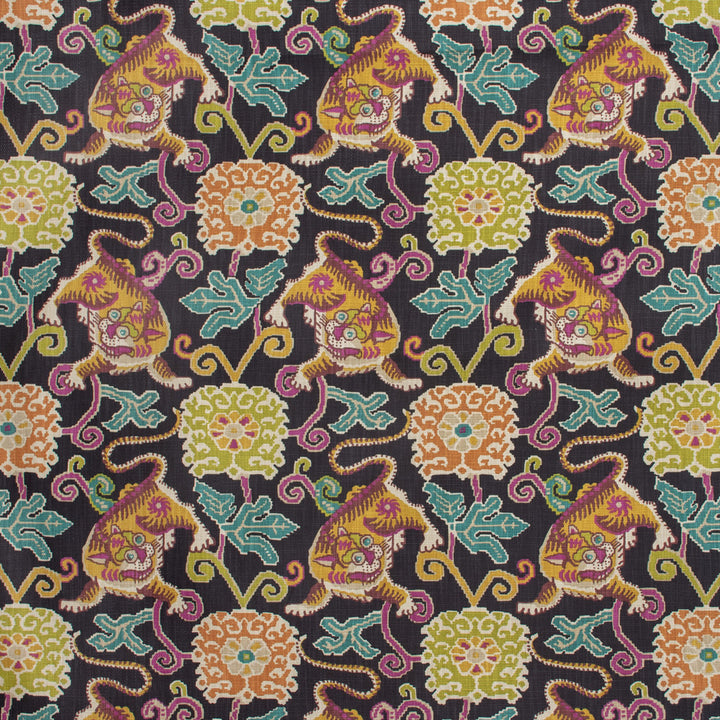 S1183 Black by Greenhouse Fabric S05: Paris Library 100% Cotton USA 14,000 double rubs Soil & Stain Repellent </p><p>Repeat: 27" H, 27" V 54" - Fabric Carolina -