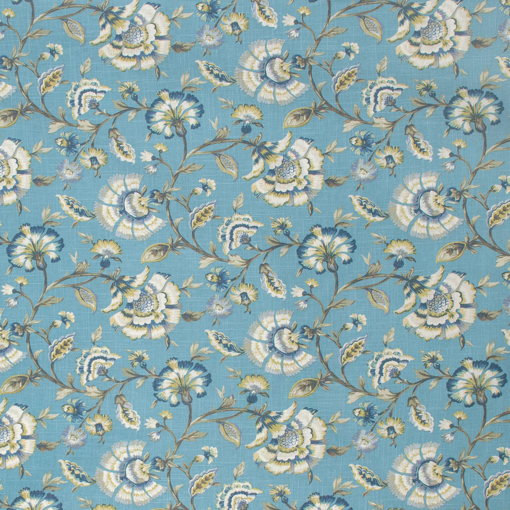 S1289 Porcelain by Greenhouse Fabric 55% Linen, 45% Rayon USA 6,000 double rubs </p><p>Repeat: 18.5" H, 17" V 54" - Fabric Carolina -