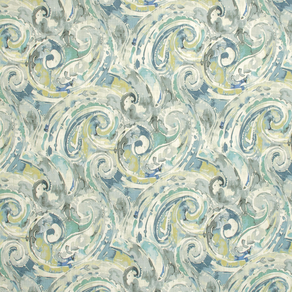 S1306 Blue Lagoon by Greenhouse Fabric 100% Cotton South Korea 30,000 double rubs </p><p>Repeat: 18" H, 17.5" V 54" - Fabric Carolina -