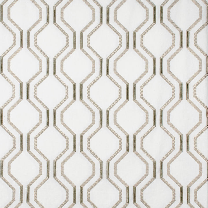 S1339 Taupe by Greenhouse Fabric 52% Cotton, 48% Polyester With 100% Polyester Embroidery India 30,000 double rubs </p><p>Repeat: 6.5" H, 6.25" V 54" - Fabric Carolina -