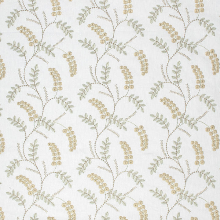 S1341 Opal by Greenhouse Fabric 52% Cotton, 48% Polyester With 100% Polyester Embroidery India 30,000 double rubs </p><p>Repeat: 8.625" H, 9.125" V 54" - Fabric Carolina -