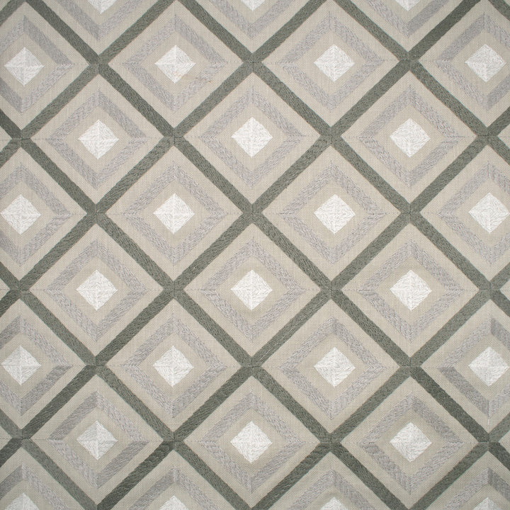 S1368 Iron by Greenhouse Fabric 52% Cotton, 48% Polyester With 100% Rayon Embroidery India 30,000 double rubs </p><p>Repeat: 4.625" H, 4.625" V 54" - Fabric Carolina -