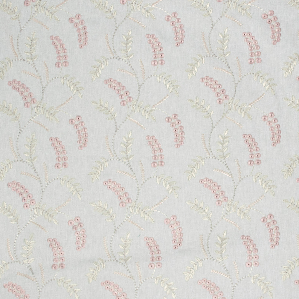 S1383 Wisteria by Greenhouse Fabric 52% Cotton, 48% Polyester With 100% Polyester Embroidery India 30,000 double rubs </p><p>Repeat: 8.625" H, 9.125" V 54" - Fabric Carolina -