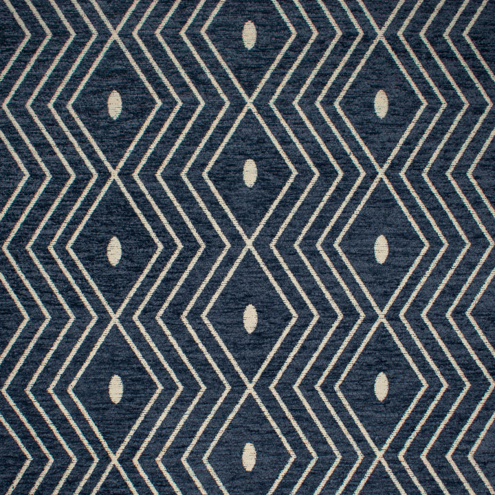 S1441 Indigo by Greenhouse Fabric S10: Paris Blues 100% Polyester China 12,000 double rubs </p><p>Repeat: 3.66" H, 7.24" V 54" - Fabric Carolina -
