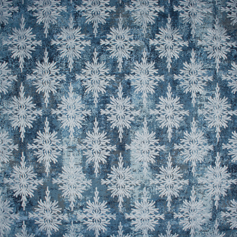 S1443 Ice by Greenhouse Fabric S10: Paris Blues 100% Cotton With 100% Viscose Embroidery India 6,000 double rubs </p><p>Repeat: 3.2" H, 4.6" V 54" - Fabric Carolina -