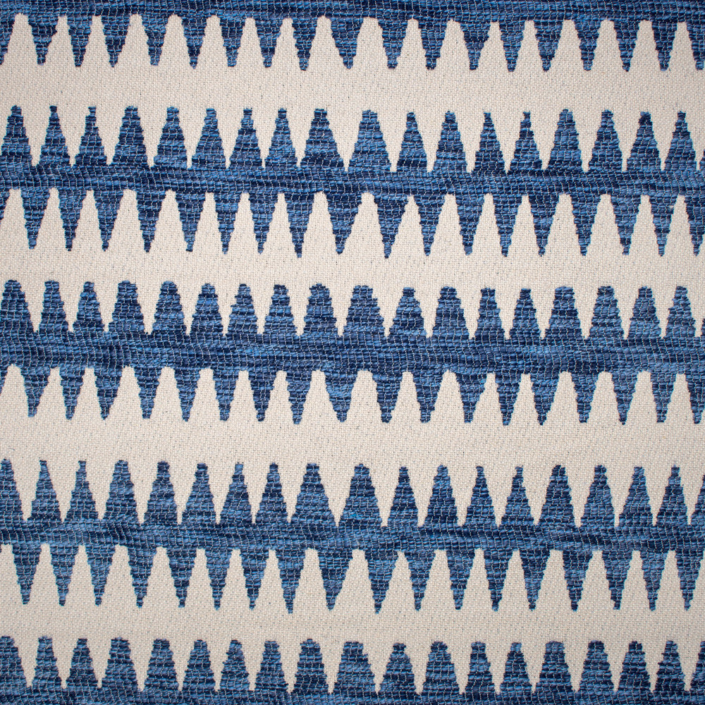 S1445 Indigo by Greenhouse Fabric S10: Paris Blues 90% Polyester, 10% Cotton China 18,000 double rubs </p><p>Repeat: 1" H, 3.25" V 55" - Fabric Carolina -