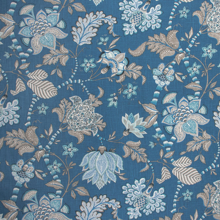 S1450 Sapphire by Greenhouse Fabric S10: Paris Blues 55% Linen, 45% Rayon USA 15,000 double rubs Soil & Stain Repellent </p><p>Repeat: 27" H, 36" V 54" - Fabric Carolina -