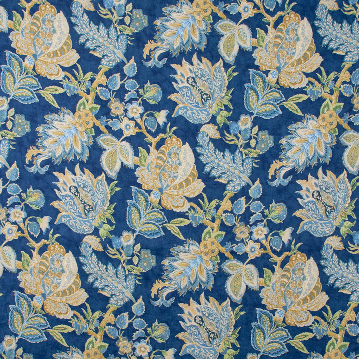 S1464 Royal by Greenhouse Fabric 100% Linen Korea 12,000 double rubs </p><p>Repeat: 13.5" H, 27" V 54" - Fabric Carolina -