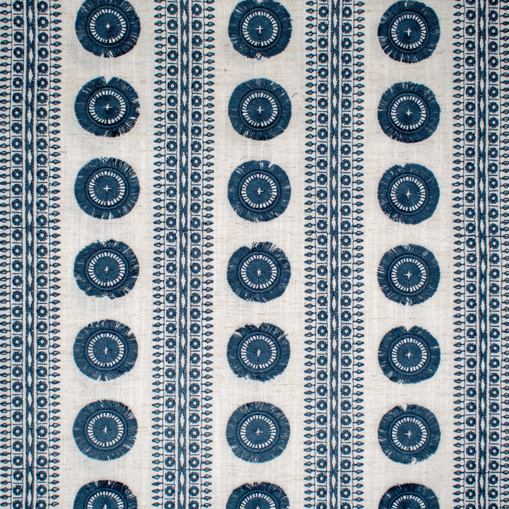 S1465 Midnight by Greenhouse Fabric 83% Polyester, 11% Cotton, 6% Linen With 100% Rayon Embroidery India 9,000 double rubs </p><p>Repeat: 3.85" H, 2" V 54" - Fabric Carolina -