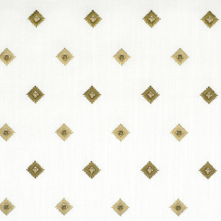 S1534 White by Greenhouse Fabric 100% Polyester With 100% Polyester Embroidery India 9,000 double rubs </p><p>Repeat: 3.75" H, 3" V 57" - Fabric Carolina -