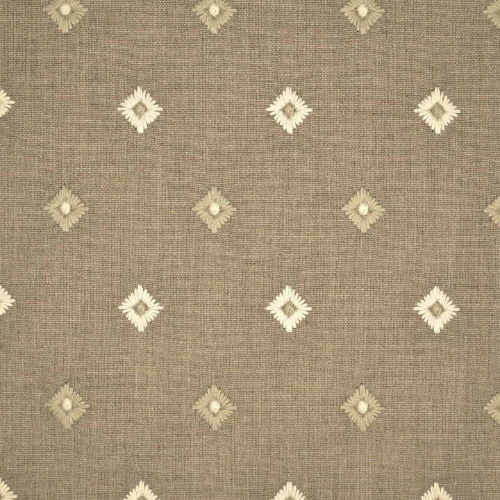 S1589 Clay by Greenhouse Fabric S12: Bordeaux Beige 100% Polyester With 100% Polyester Embroidery India 9,000 double rubs </p><p>Repeat: 3.75" H, 3" V 57" - Fabric Carolina -