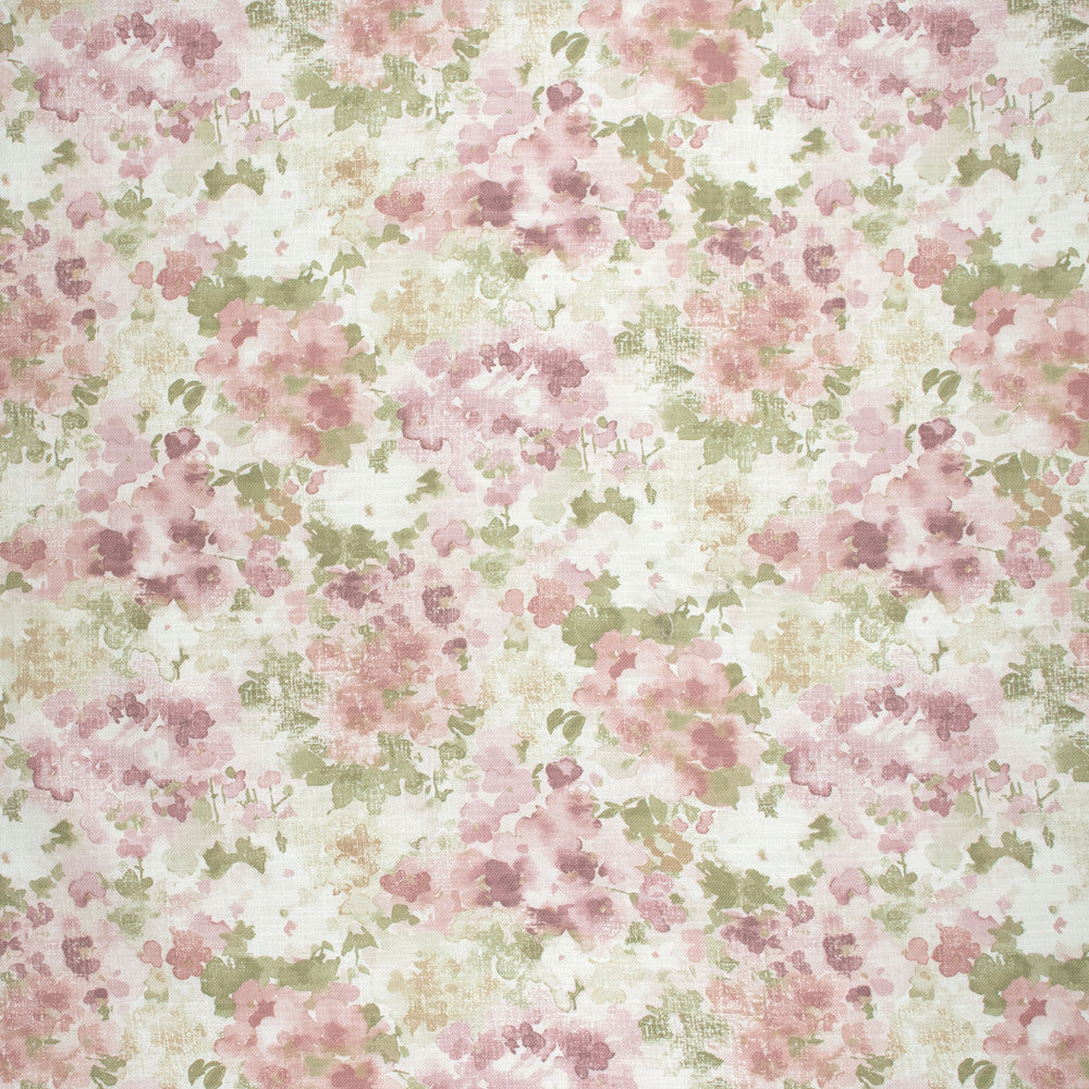 S1689 Rose Blush by Greenhouse Fabric 75% Cotton, 25% Linen Korea 10,000 double rubs </p><p>Repeat: 27.25" H, 24.5" V 56" - Fabric Carolina -