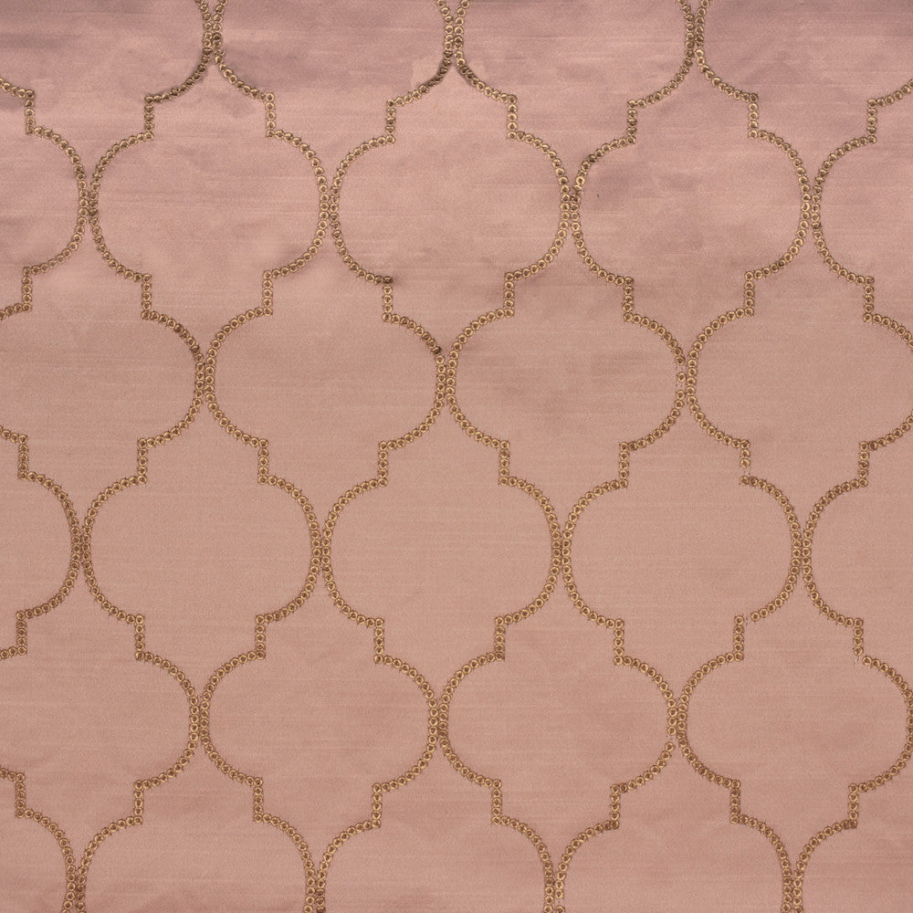 S1690 Blush by Greenhouse Fabric 100% Polyester With 100% Polyester Embroidery India 9,000 double rubs </p><p>Repeat: 3" H, 4.25" V 54" - Fabric Carolina -