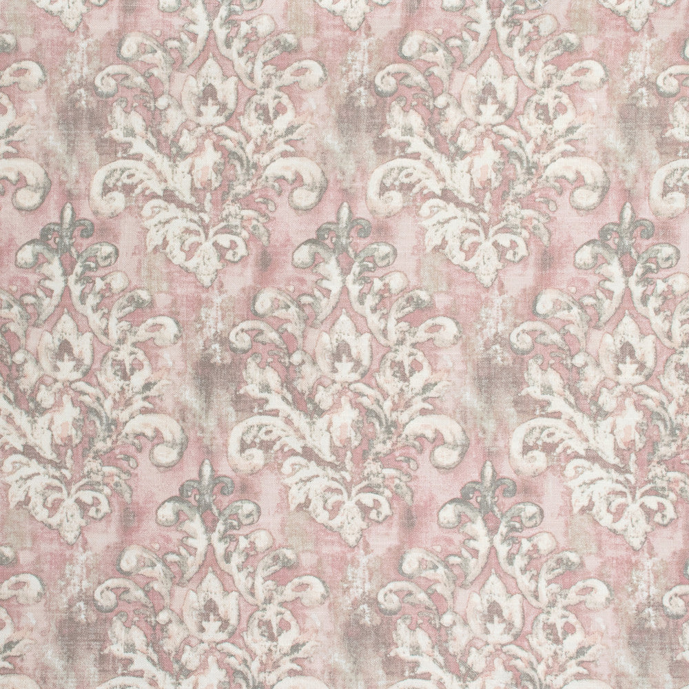 S1693 Rose by Greenhouse Fabric 75% Cotton, 25% Linen Pakistan 20,000 double rubs </p><p>Repeat: 13.5" H, 25" V 56" - Fabric Carolina -