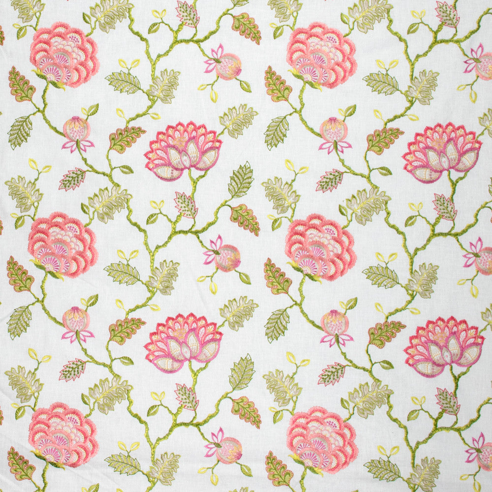 S1698 Petal by Greenhouse Fabric S14: Bordeaux Blend 52% Polyester, 48% Cotton With 100% Viscose Embroidery India 9,000 double rubs </p><p>Repeat: 17" H, 12.5" V 54" - Fabric Carolina -