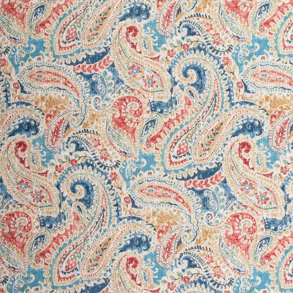 S1714 Multi by Greenhouse Fabric 100% Cotton China 27,000 double rubs </p><p>Repeat: 27" H, 26.625" V 57" - Fabric Carolina -