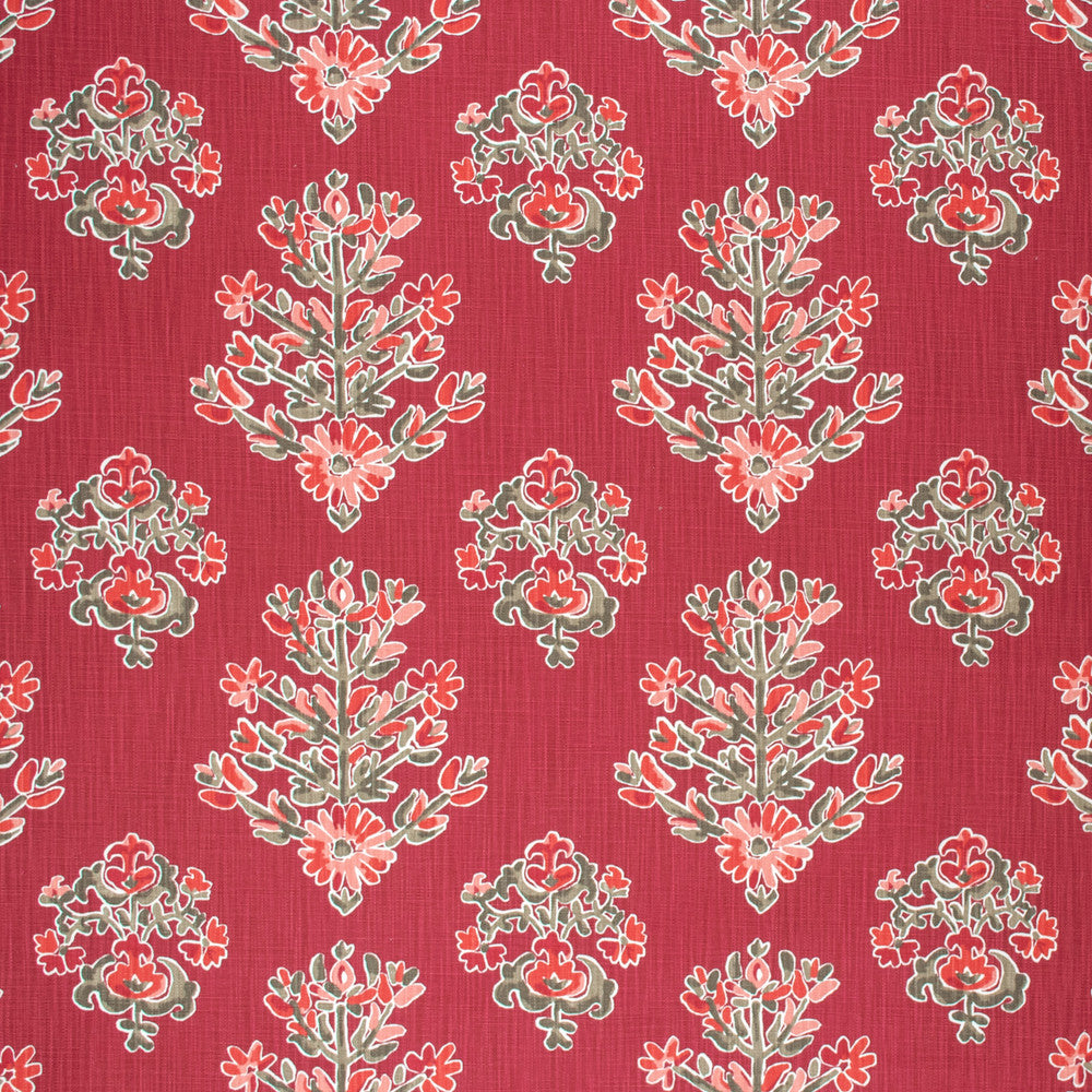 S1716 Ruby by Greenhouse Fabric 85% Cotton, 15% Linen USA 24,000 double rubs </p><p>Repeat: 13.5" H, 12.625" V 54" - Fabric Carolina -