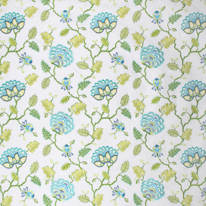 S1742 Isle Waters by Greenhouse Fabric 52% Polyester, 48% Cotton With 100% Viscose Embroidery India 9,000 </p><p>Repeat: 17" H, 12.5" V 54" - Fabric Carolina -