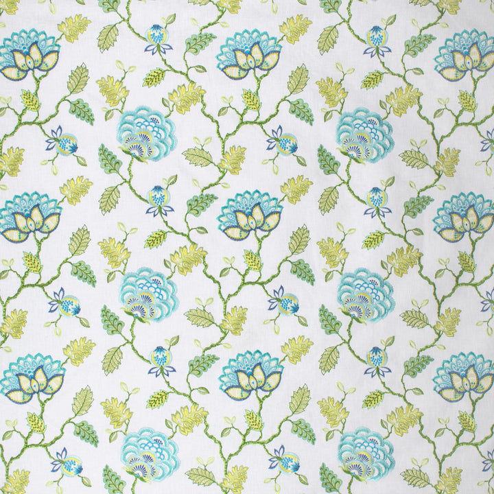 S1742 Isle Waters by Greenhouse Fabric S70: Moss 52% Polyester, 48% Cotton With 100% Viscose Embroidery India 9,000 double rubs </p><p>Repeat: 17" H, 12.5" V 54" - Fabric Carolina -