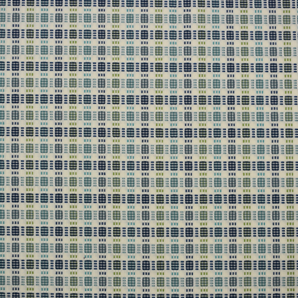 S1745 Carribean by Greenhouse Fabric S15: Bordeaux Blue 60% Cotton, 40% Polyester Taiwan 50,000 double rubs Water Repellent </p><p>Repeat: .625" H, 1" V 56" - Fabric Carolina -