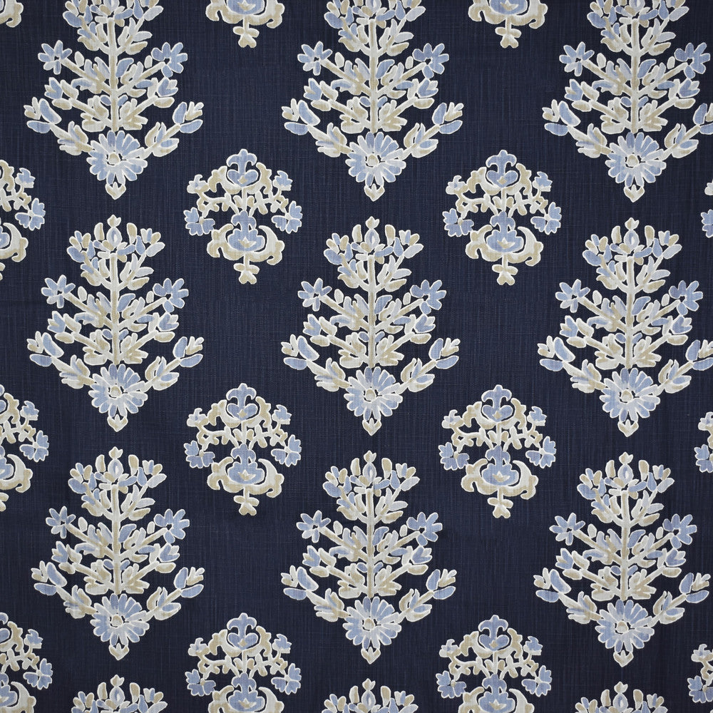 S1788 Indigo by Greenhouse Fabric 85% Cotton, 15% Linen USA 24,000 double rubs </p><p>Repeat: 13.5" H, 12.625" V 54" - Fabric Carolina -
