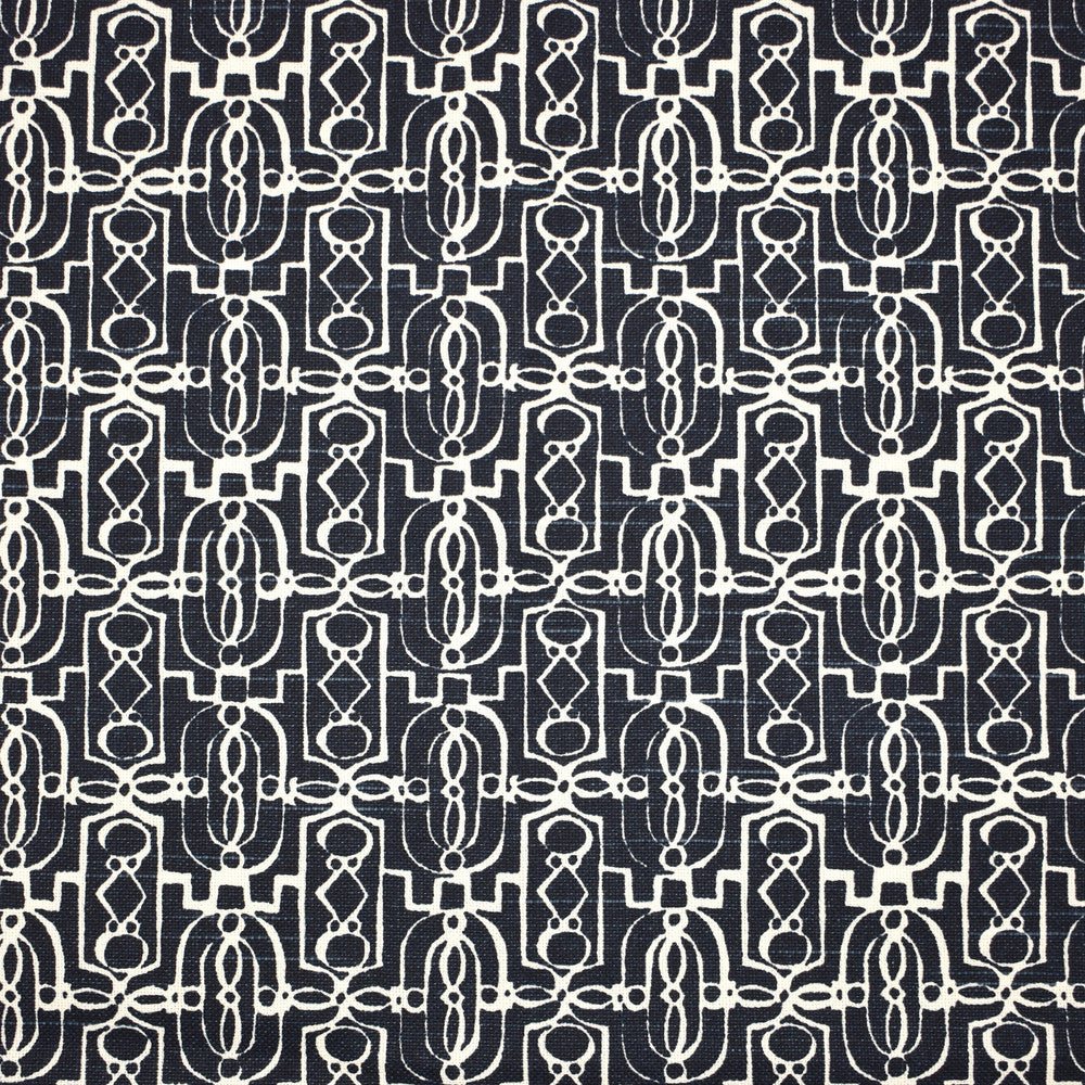S1789 Navy by Greenhouse Fabric 100% Cotton USA 9,000 double rubs </p><p>Repeat: 6.75" H, 4.21" V 54" - Fabric Carolina -